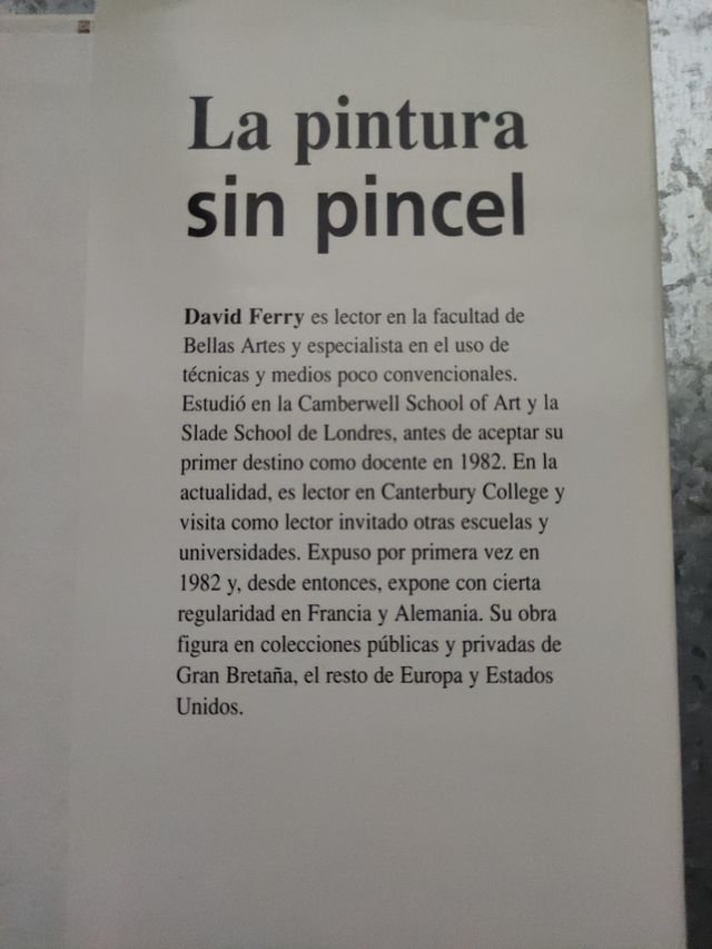 La Pintura Sin Pincel (Spanish Edition)