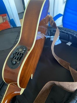 Guitarra Española Eléctrica Garrido Fusión CE NT