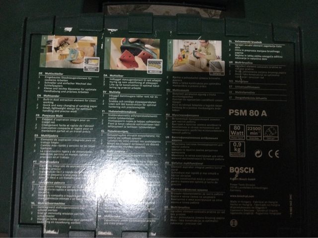 Lijadora Bosch PSM 80 A