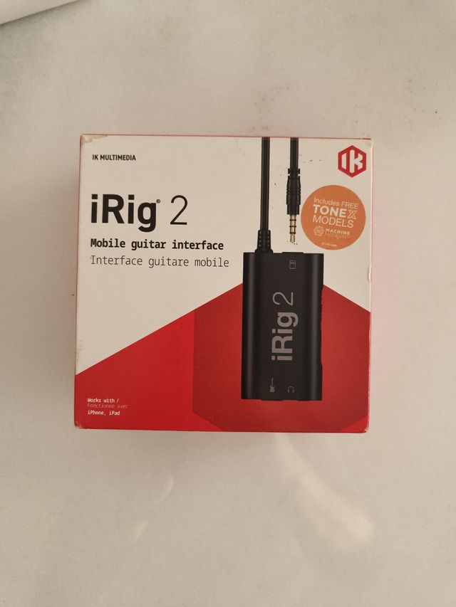 IK Multimedia iRig 2 Interfaz Guitarra Móvil
