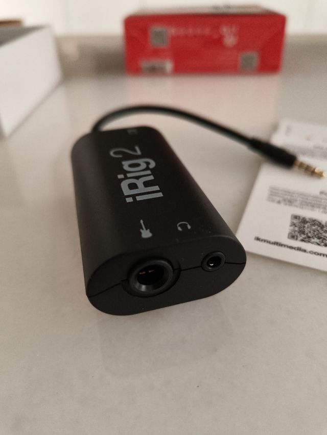 IK Multimedia iRig 2 Interfaz Guitarra Móvil