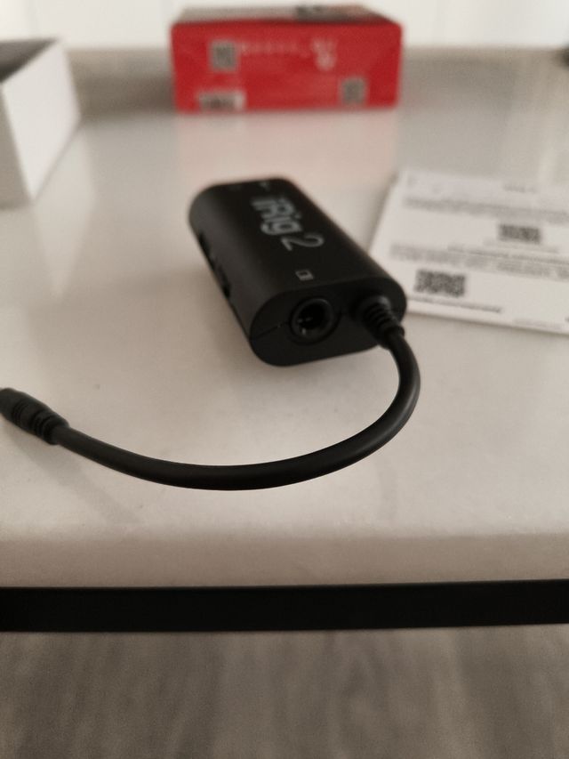 IK Multimedia iRig 2 Interfaz Guitarra Móvil