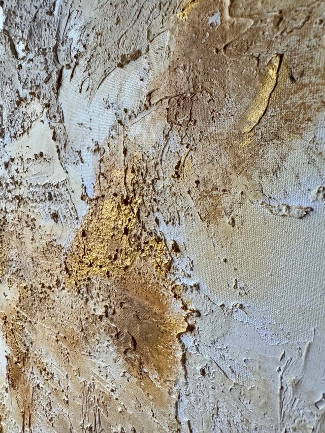 2 Cuadros Abstractos Beige y Marrón aesthetic