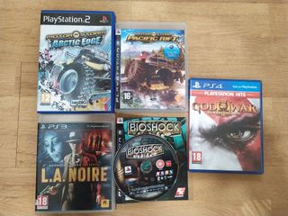 Pack juegos PS4, PS3 y PS2
