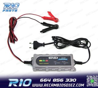 CARGADOR DE BATERIA COCHE MOTO BARCO 12V