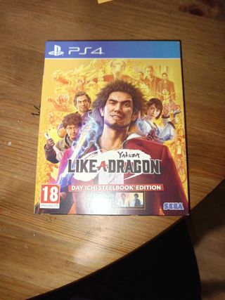 Yakuza Like a Dragon PS4 Steelbook Edition