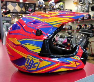 Casco de Moto Infantil Multicolores
