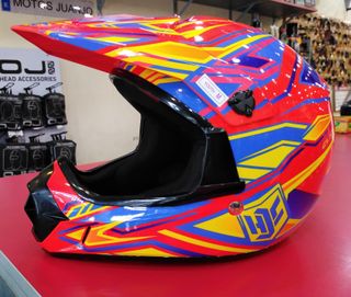Casco de Moto Infantil Multicolores