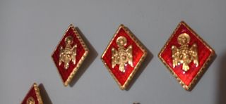 6 Rombos Policía Armada Dorados