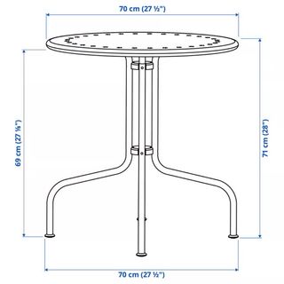Conjunto Mesa y Sillas Jardín IKEA LÄCKÖ