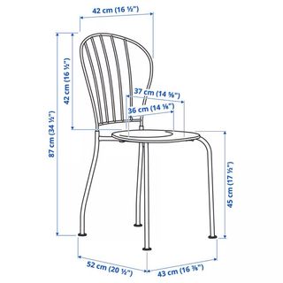 Conjunto Mesa y Sillas Jardín IKEA LÄCKÖ