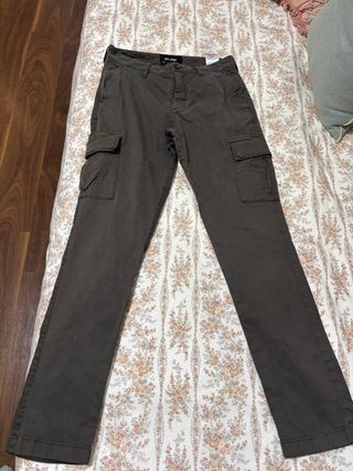 Pantalón cargo Lyle & Scott verde
