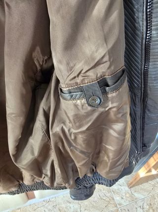 Cazadora de piel para hombre