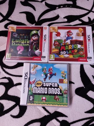 Juegos Nintendo 3DS Luigi's Mansion 2, Mario 3D La