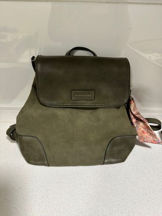 Mochila Paco Martinez verde mujer