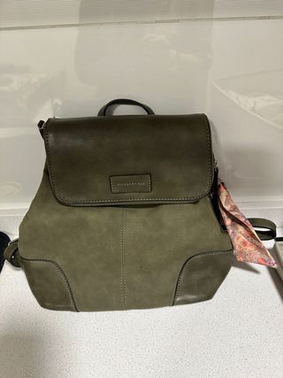 Mochila Paco Martinez verde mujer
