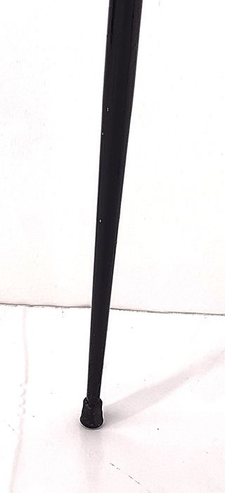 Sedie vintage anni '50 vellutino marrone