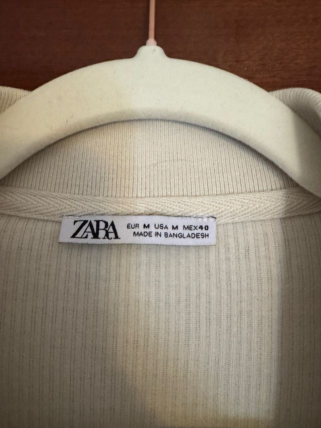 Polo Zara Verano Beige