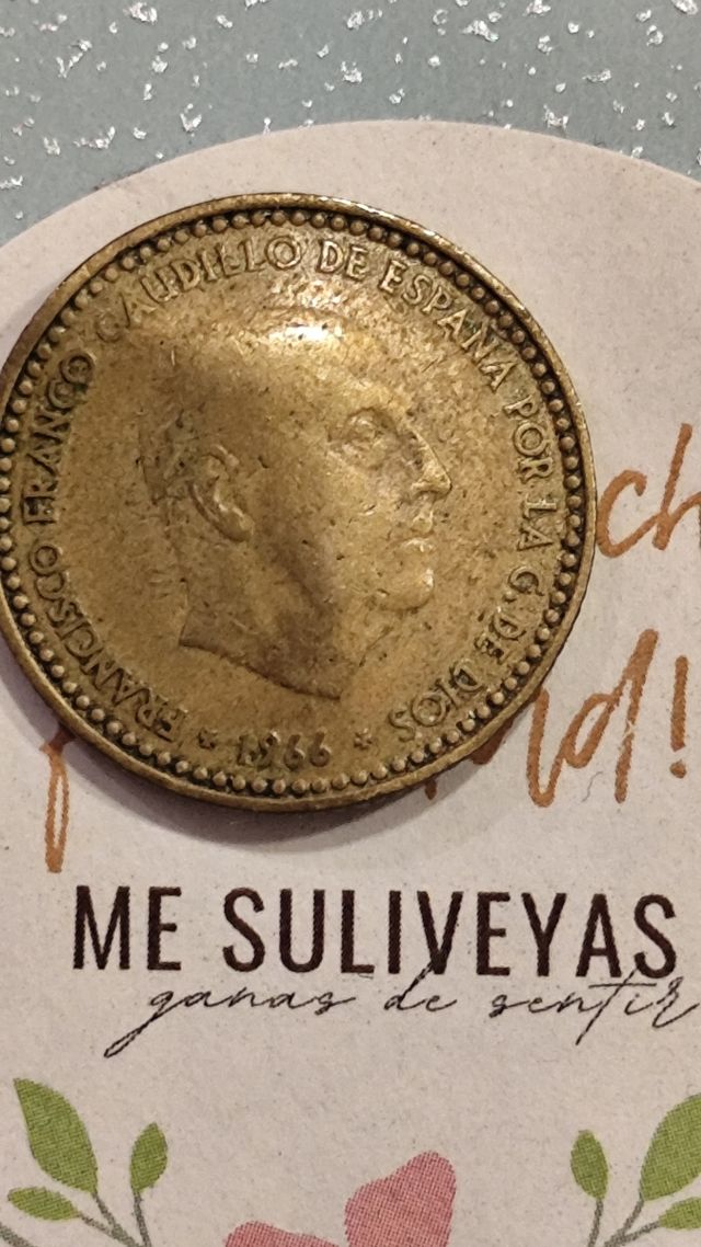 Peseta Española Franco 1966