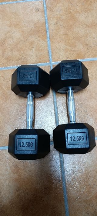 Mancuernas 12.5 kg (par)