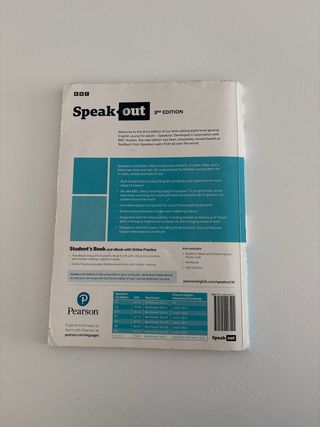 libro académico de inglés nivel C1 C2, SpeakOut