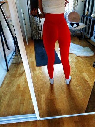 Mallas rojas deportivas