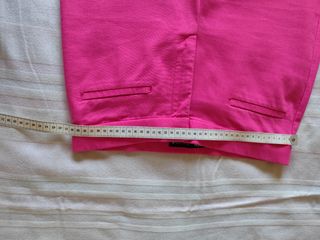 Pantalón rosa moda casual flare
