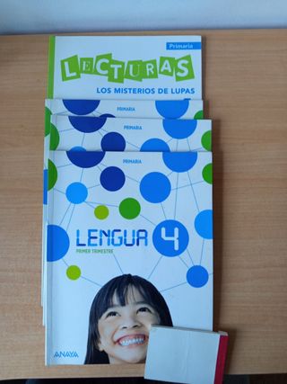Lengua 4. (Con Lecturas: Los misterios de Lupas...
