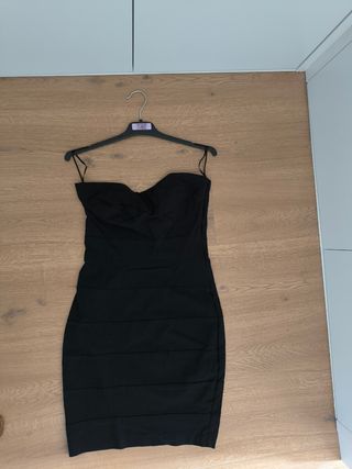 Vestido corto fiesta negro