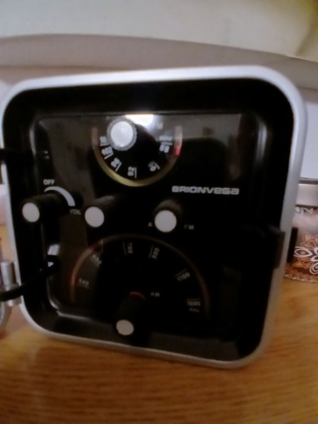 Radio Brionvega Cubo TS 502 Arancione