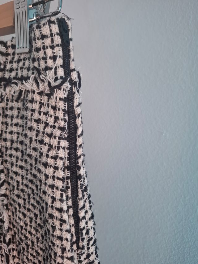 Pantalón corto tweed Zara