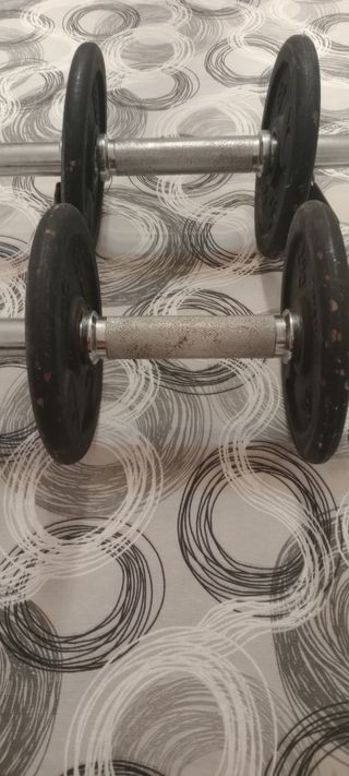Mancuernas de gimnasio 2kg  cda disco
