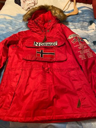 Chaqueta Geographical Norway Roja Talla M