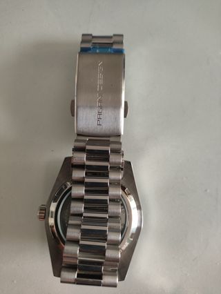 Reloj Pagani Design Plata y Turquesa