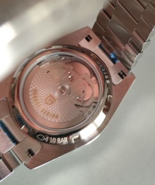 Reloj Pagani Design Plata y Turquesa