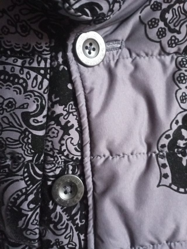 Anorak Desigual gris y negro