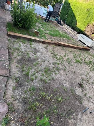 Instalador césped artificial madera