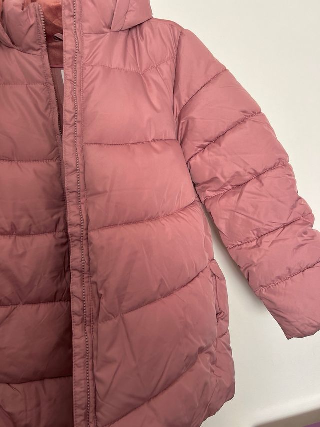Abrigo niña rosa El Corte Inglés T 11-12 años