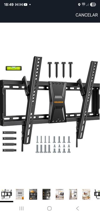 Soporte TV Pared Perlegear 37-82 Articulado