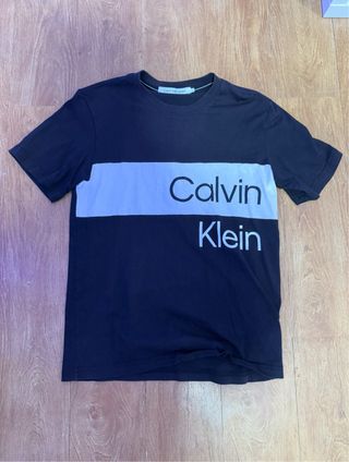 Camiseta Calvin Klein Azul con Logo