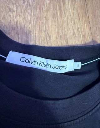 Camiseta Calvin Klein Azul con Logo