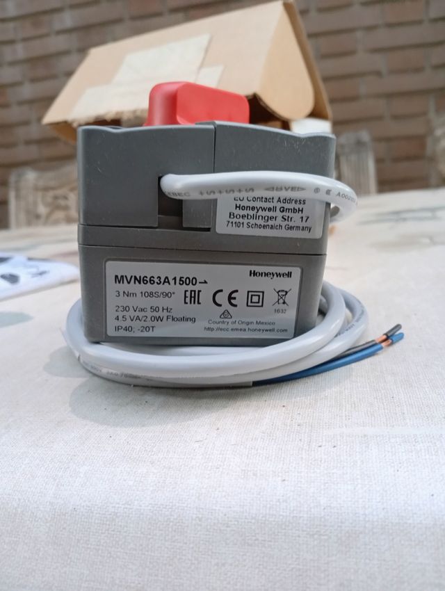 Actuador Rotativo Honeywell MVN663A1500