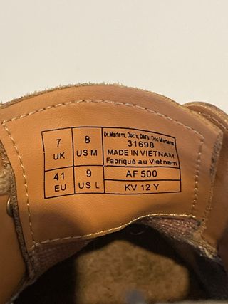 Dr. Martens 31698 Beige Talla 41