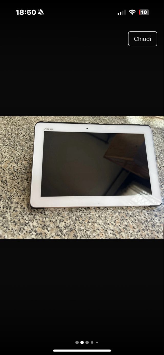 Tablet ASUS bianca