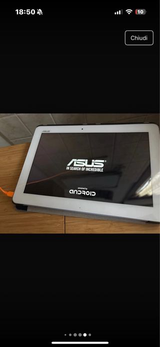 Tablet ASUS bianca
