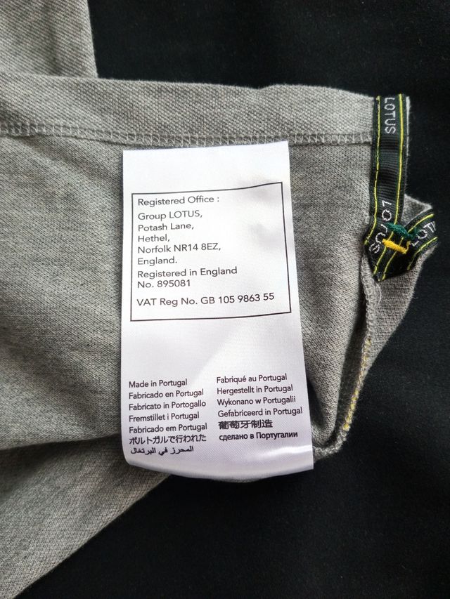 Polo Lotus Hombre Gris