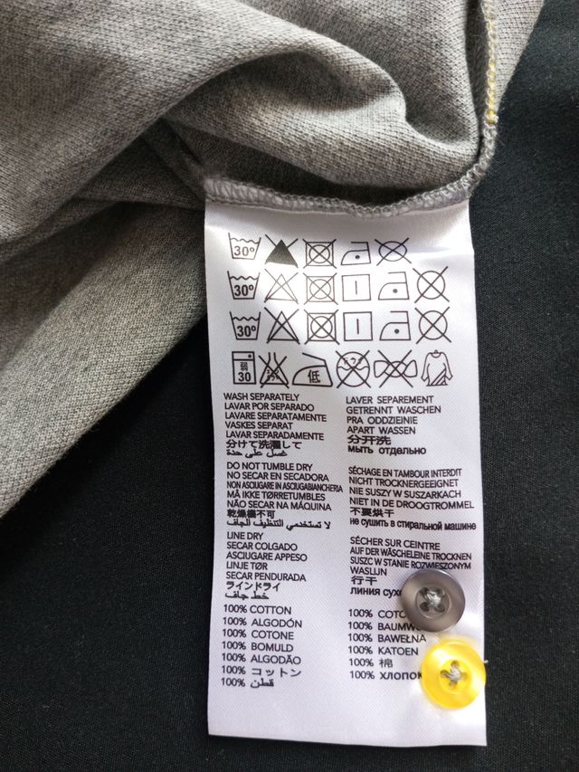 Polo Lotus Hombre Gris