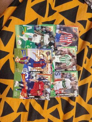 6 Carte Base 19/378 Panini La Liga Megacrack 25/26