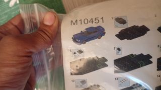 Set mattoncini BMW E30 M3 blu