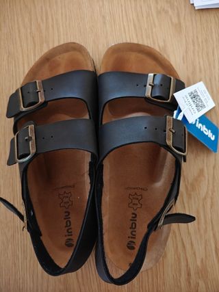 Sandalias Inblu Hombre Negras